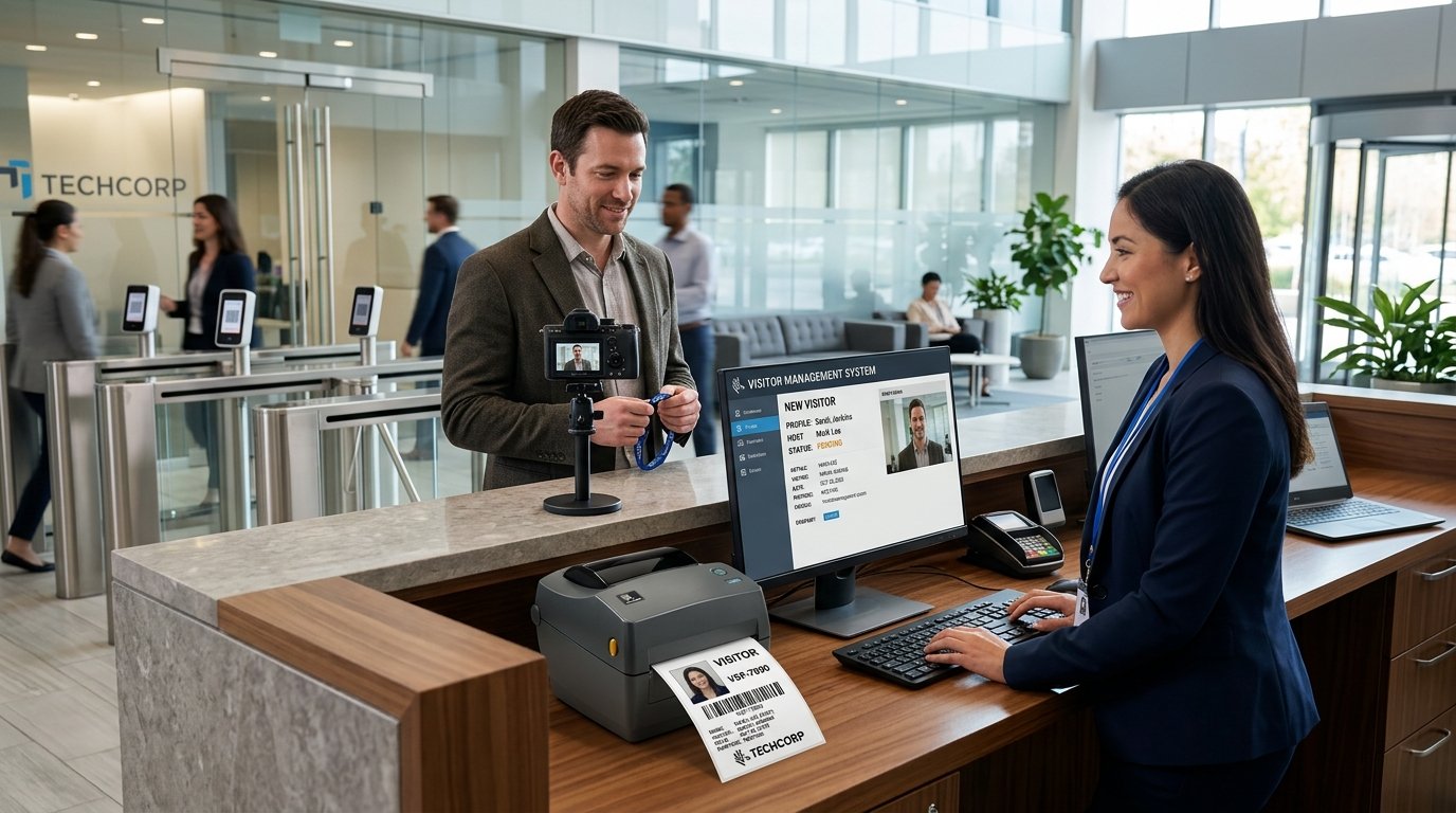 Visitors Tracking Management System